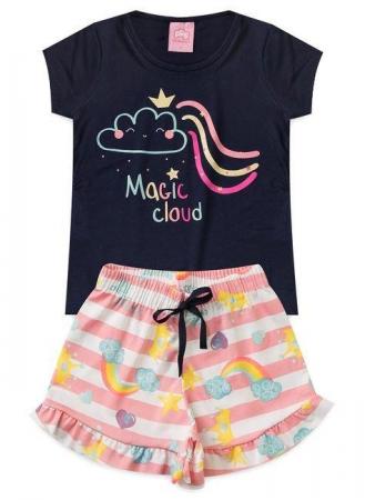 Conjunto Infantil Verão Menina / Benetex Kids