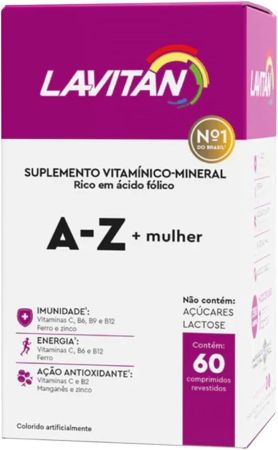 Suplemento Vitamínico - Mineral A-Z